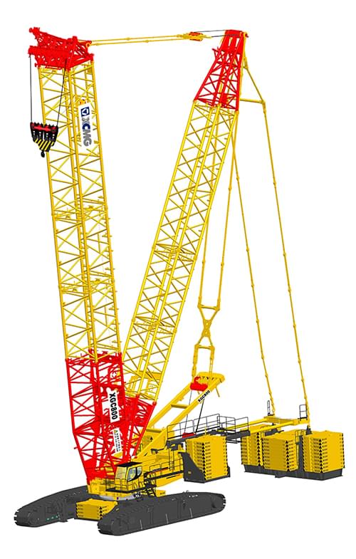 XCMG  XGC800 Crawler Crane