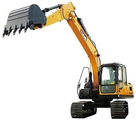 XCMG 15 ton excavators China small hydraulic crawler excavator with Cummins engine XE155DK