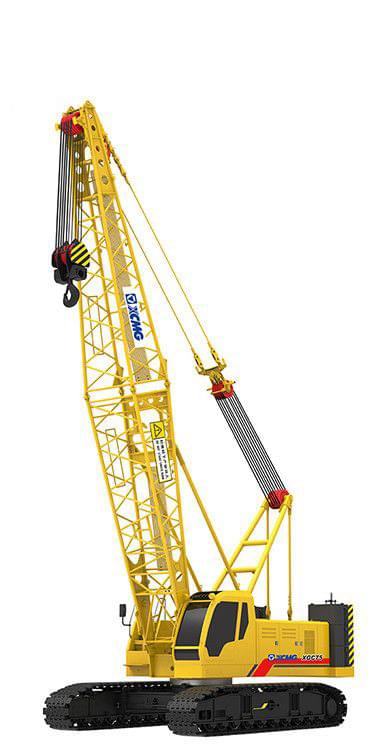 XCMG heavy duty 75 ton crawler crane XGC75