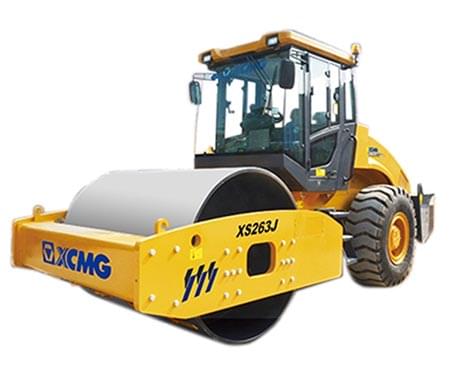 XCMG  XS263J 26ton single drum vibratory road roller