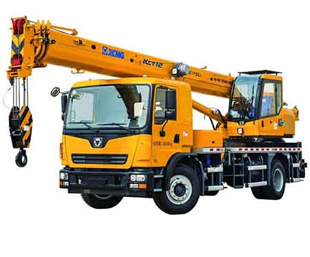 XCMG  XCT12L4 12 ton new small mobile truck crane