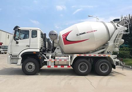 XCMG Official 6m3 concrete mixer truck G06V small concrete truck mixer machine price