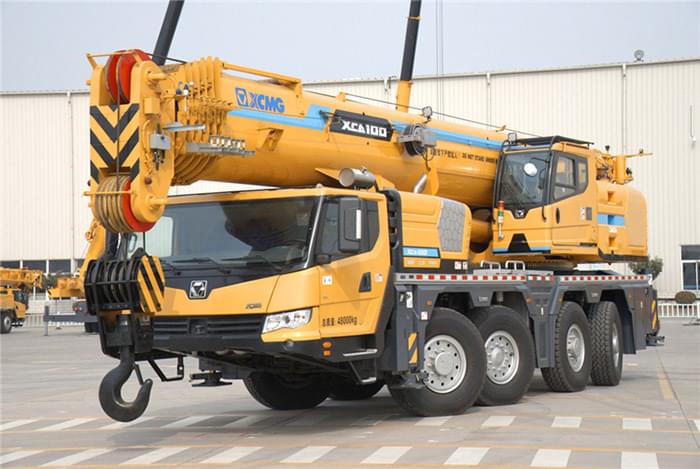 XCMG Official 100 Ton All Terrain Crane XCA100 China New Truck Crane