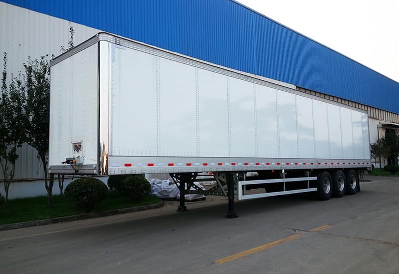 Aluminum Dry Van Semi-trailer/Three-axle Van Trailer